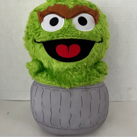 Sesame Street Oscar the Grouch Plush 50th Anniversary 2019 50 Years Counting 10” - Picture 1 of 7